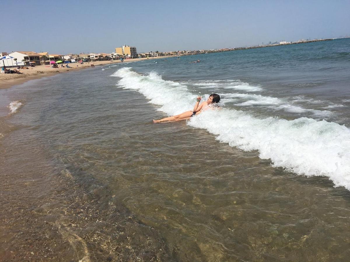 Апартаменти Apto Con Piscina En La Playa Cerca De Vlc Con Ac Пусоль Екстер'єр фото